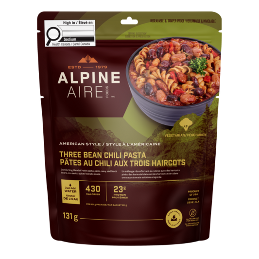 Pâtes Three Bean Chili de AlpineAire