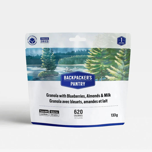 Granola aux bleuets, aux amandes et au lait de Backpacker's Pantry