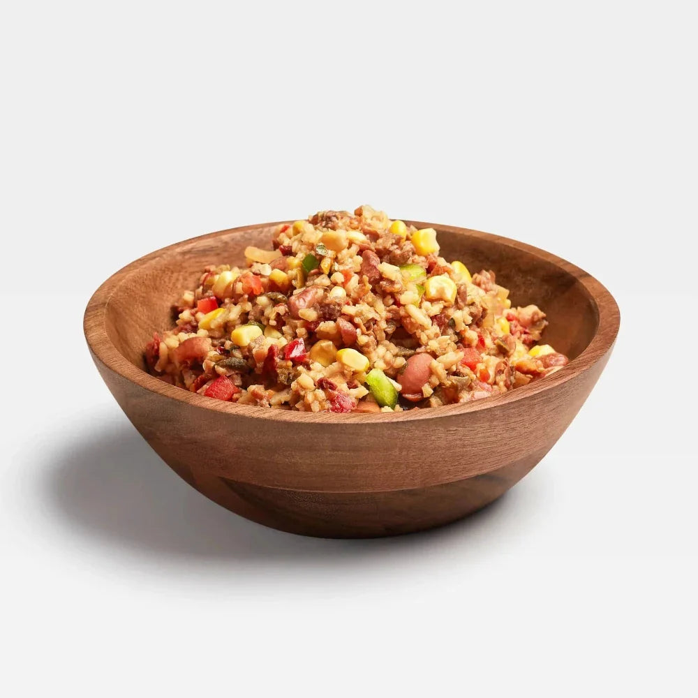 Bol Fiesta avec boeuf et légumes de Backpacker's Pantry - Pagaie Québec