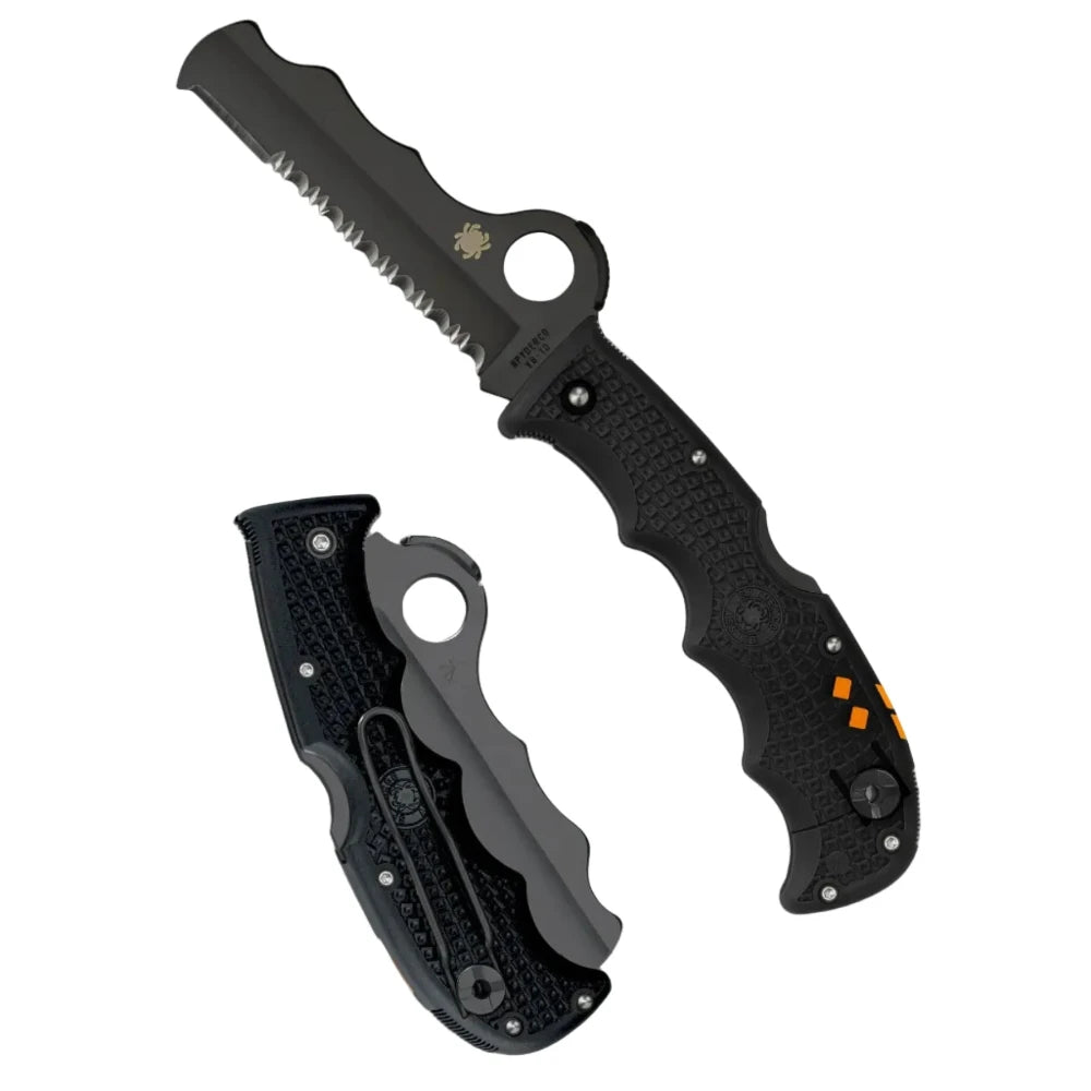 Couteau Assist Orange Lightweight de Spyderco