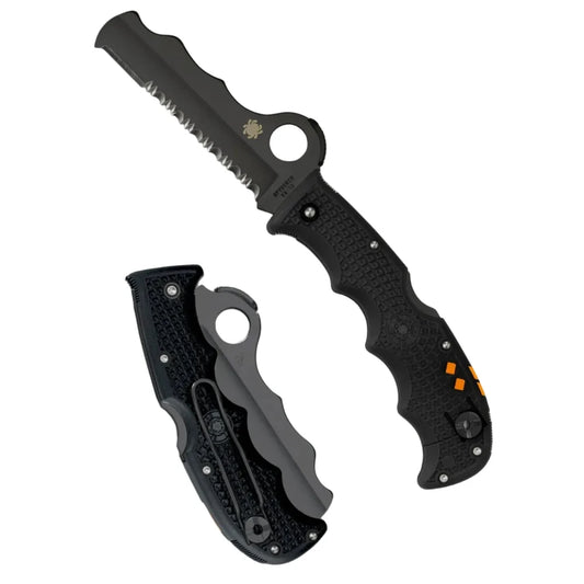 Couteau Assist Orange Lightweight de Spyderco