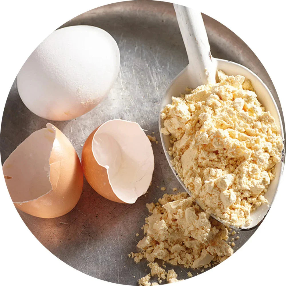 Oeufs entiers en poudre de Happy Yak