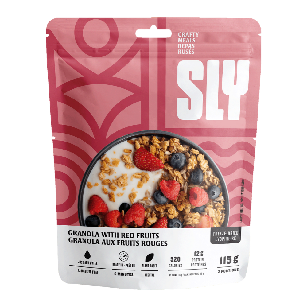 Granola aux fruits rouges de Sly Foods