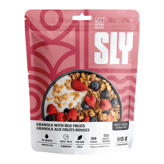 Granola aux fruits rouges de Sly Foods