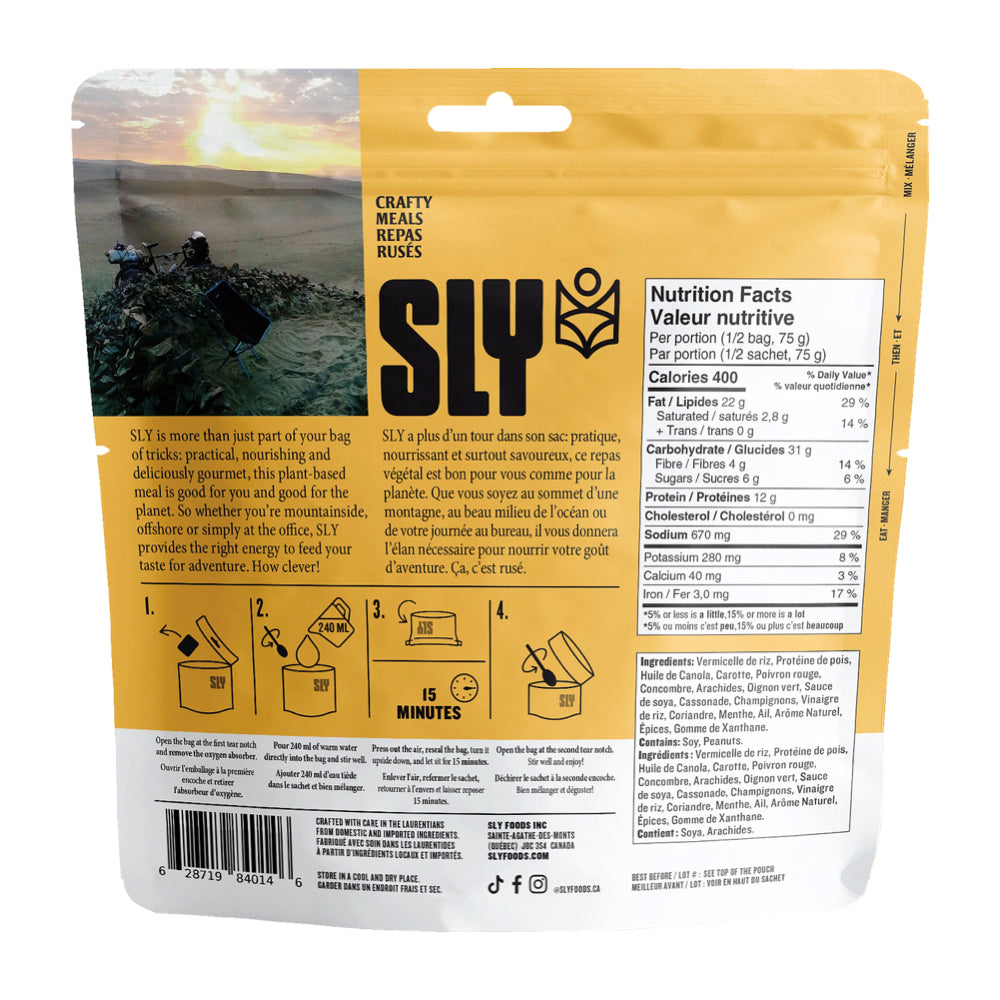 Salade de nouilles asiatiques de Sly Foods