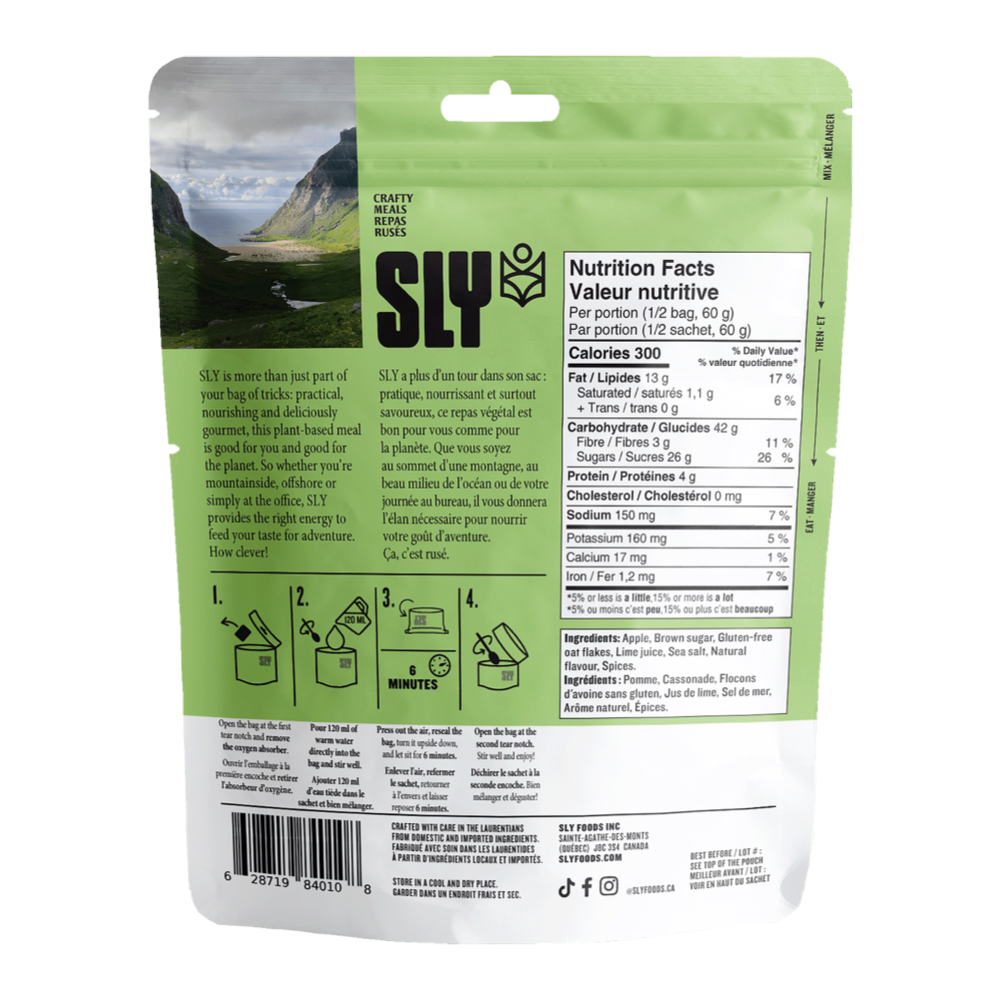 Croustade aux pommes de Sly Foods