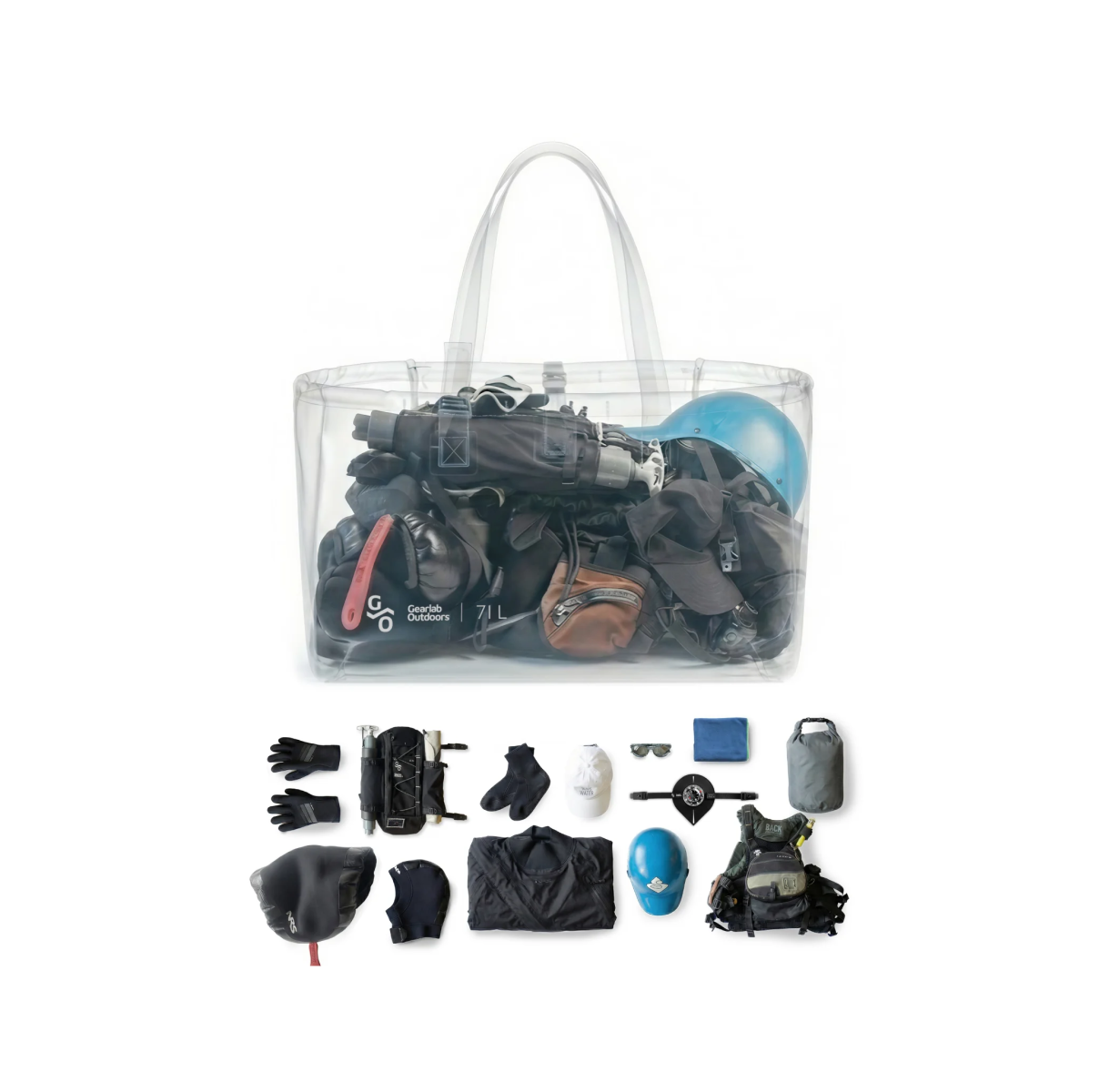 DEMO - Sac Gear Tub de Gearlab - Pagaie Québec