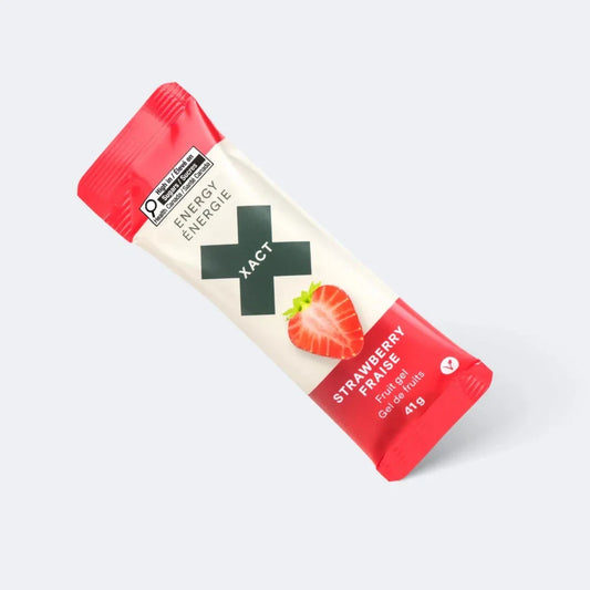 Barre Énergie à la fraise de XACT Nutrition
