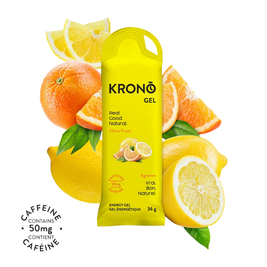 Gel agrumes de Krono Nutrition