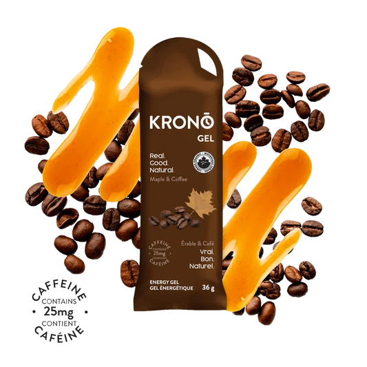 Gel érable et café de Krono Nutrition
