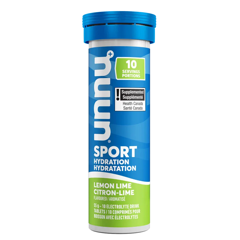 Comprimés effervescents Punch Citron-Lime de Nuun Sport