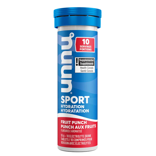 Comprimés effervescents Punch aux fruits de Nuun Sport