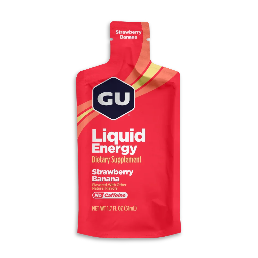 Gel Liquid Energy Fraise-Banane de GU Energy