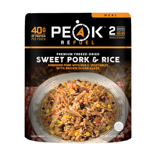 Porc sucré et riz de Peak Refuel