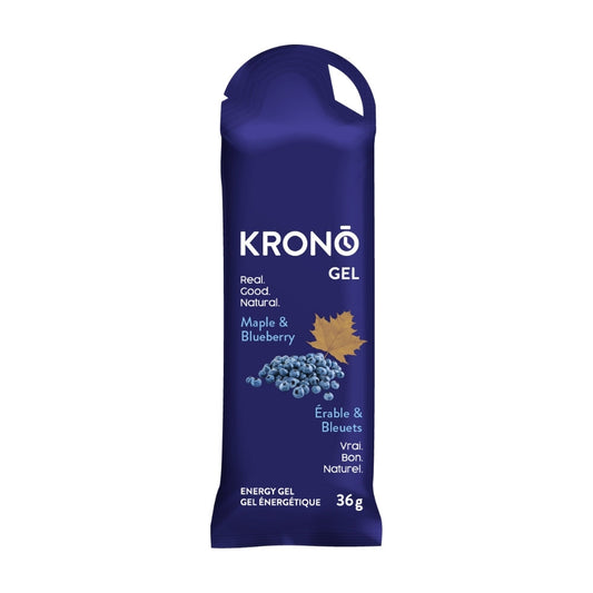 Gel érable et bleuet de Krono Nutrition - Pagaie Québec