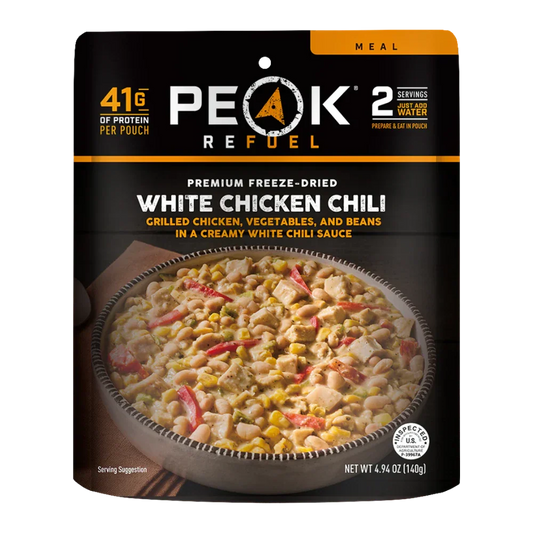 Chili blanc au poulet de Peak Refuel