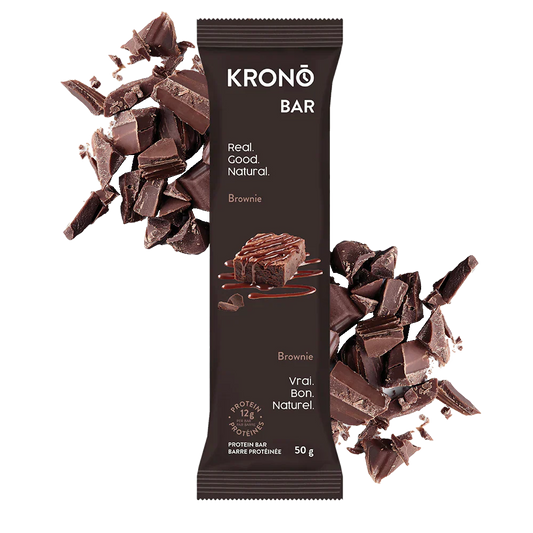 Barre protéinée Brownie de Krono Nutrition