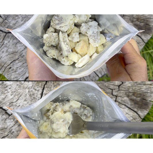 Biscuits feuilletés à la sauce à la saucisse de Foundation Outdoors - Pagaie Québec