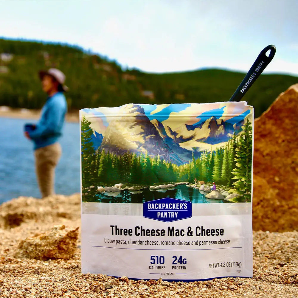 Macaroni Mac & Cheese aux trois fromages de Backpacker's Pantry