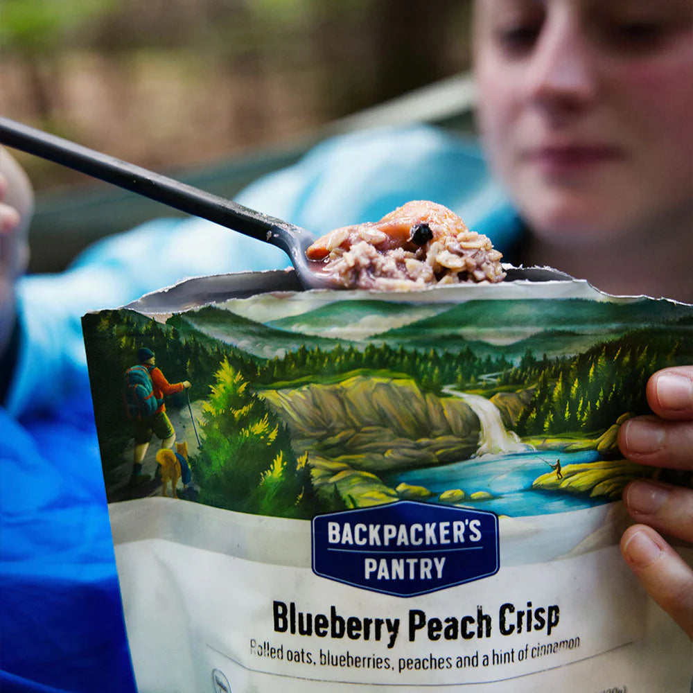 Croustade aux bleuets et aux pêches Blueberry Peach Crisp
