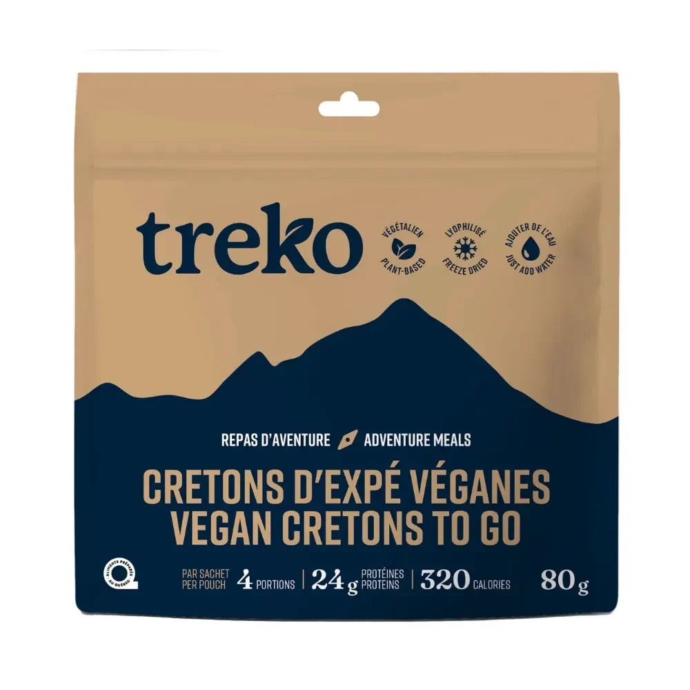 Cretons d'expé véganes de Treko