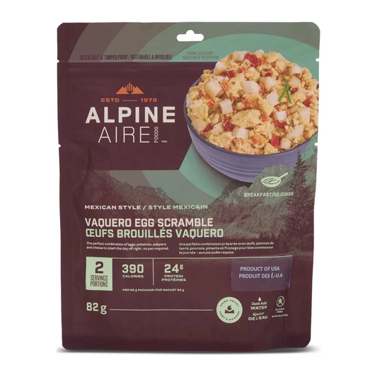 Oeufs brouillés Vaquero de AlpineAire