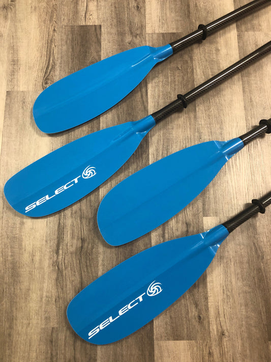 Pagaie Blue manche ergonomique 2 pc de Pagaies Select
