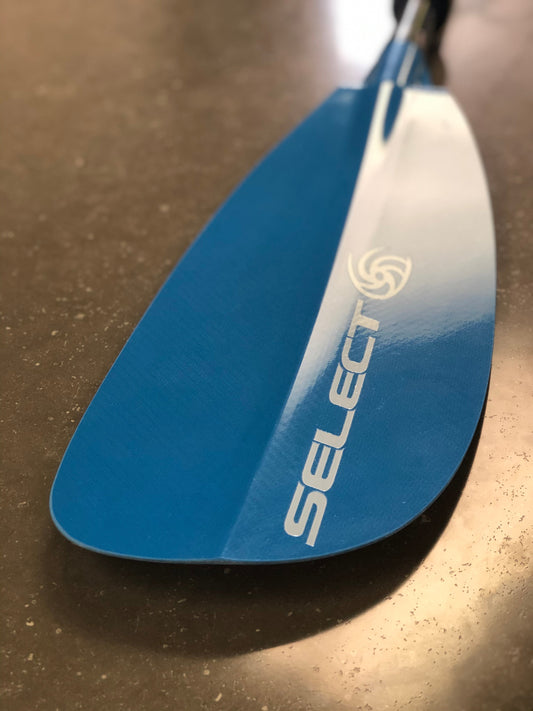 Pagaie Blue manche ergonomique 2 pc de Pagaies Select