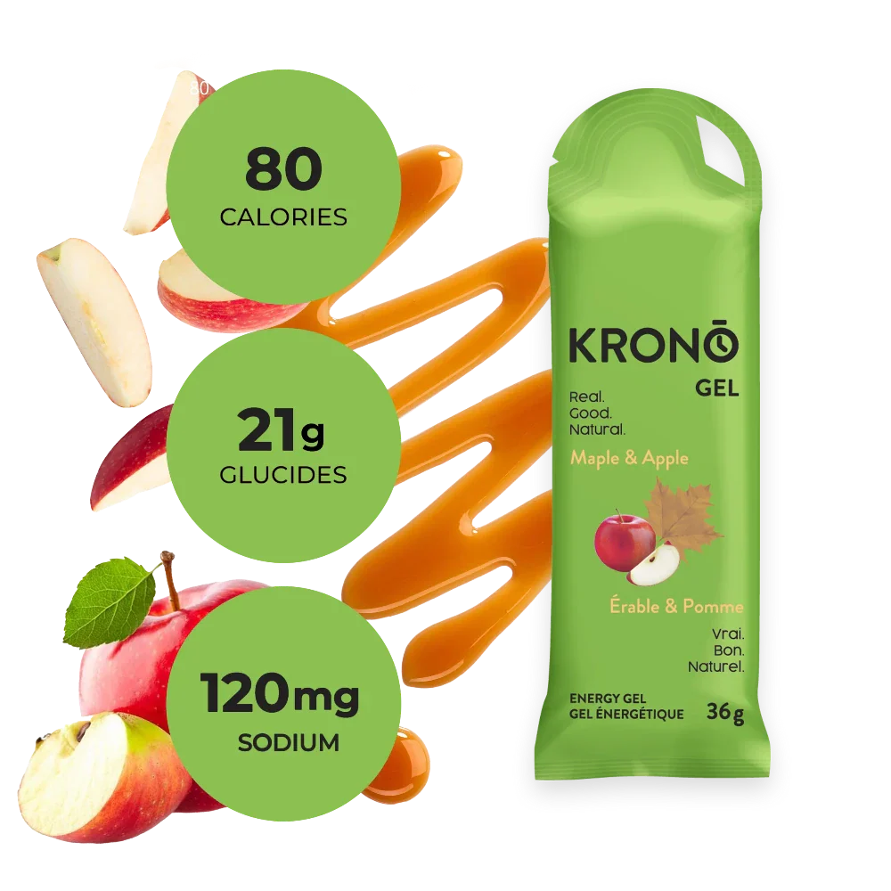 Gel érable et pomme de Krono Nutrition