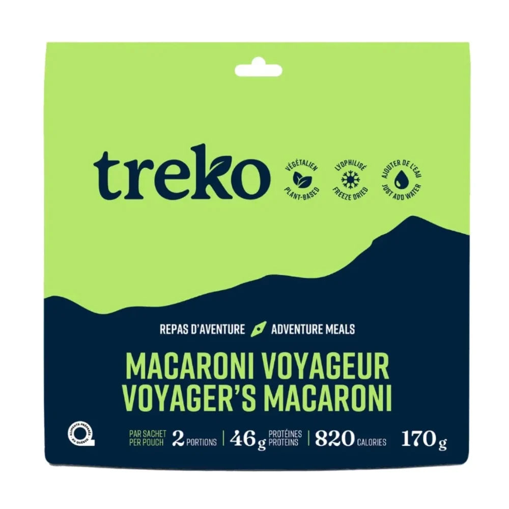 Macaroni voyageur de Treko