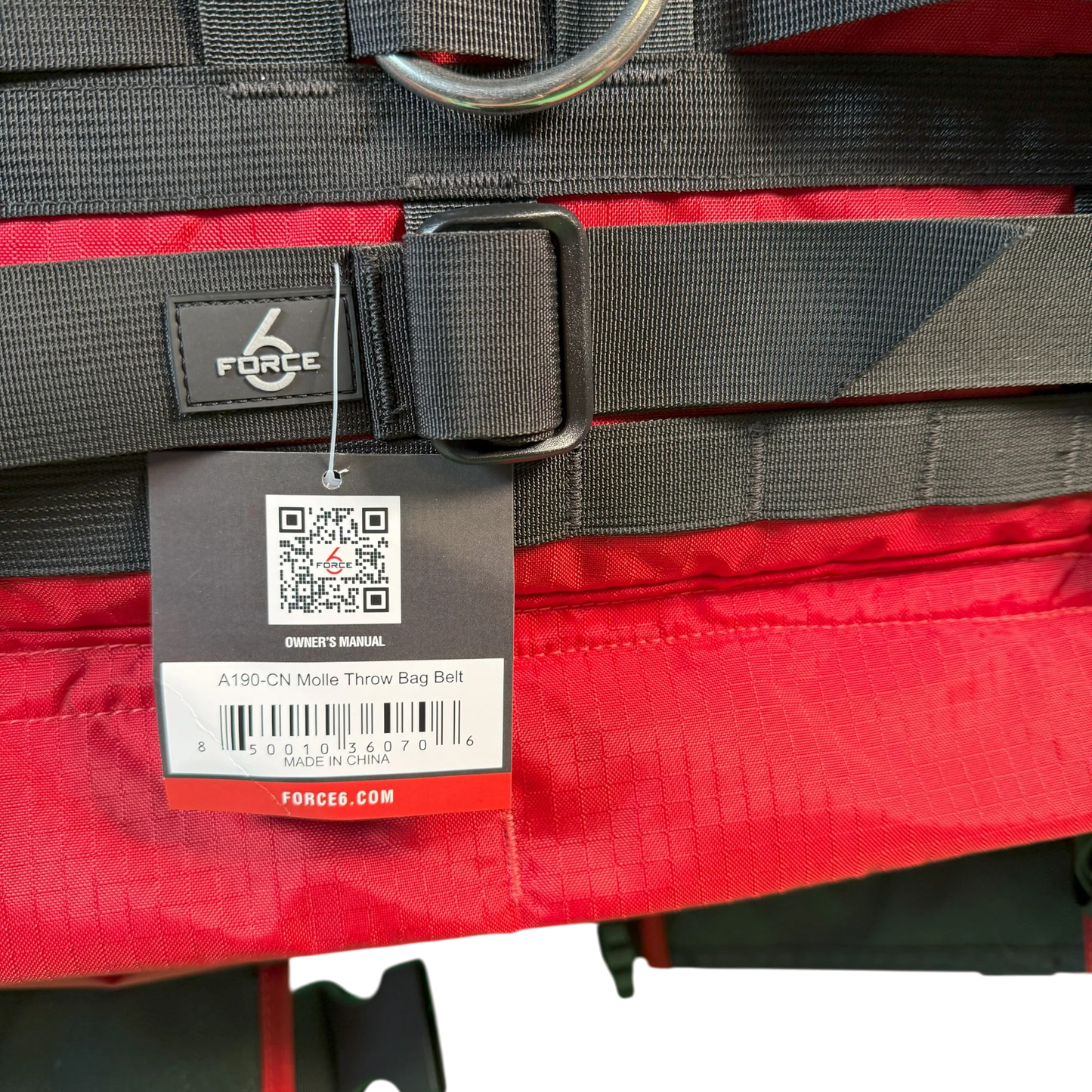 Ceinture de sac à corde Molle de Force 6