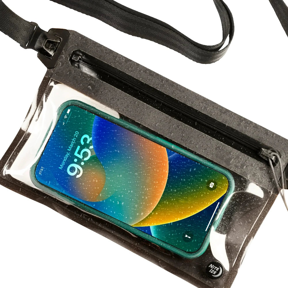 Étui RunOff Waterproof Phone Belt Pouch de Nite Ize