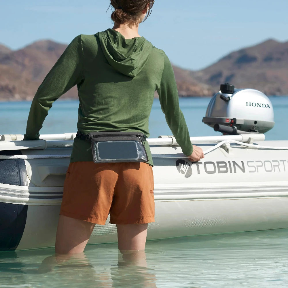 Étui RunOff Waterproof Phone Belt Pouch de Nite Ize