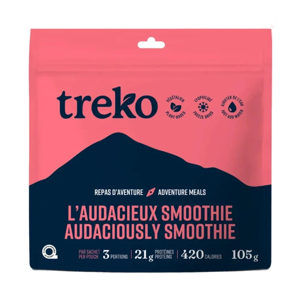 L'audacieux smoothie de Treko