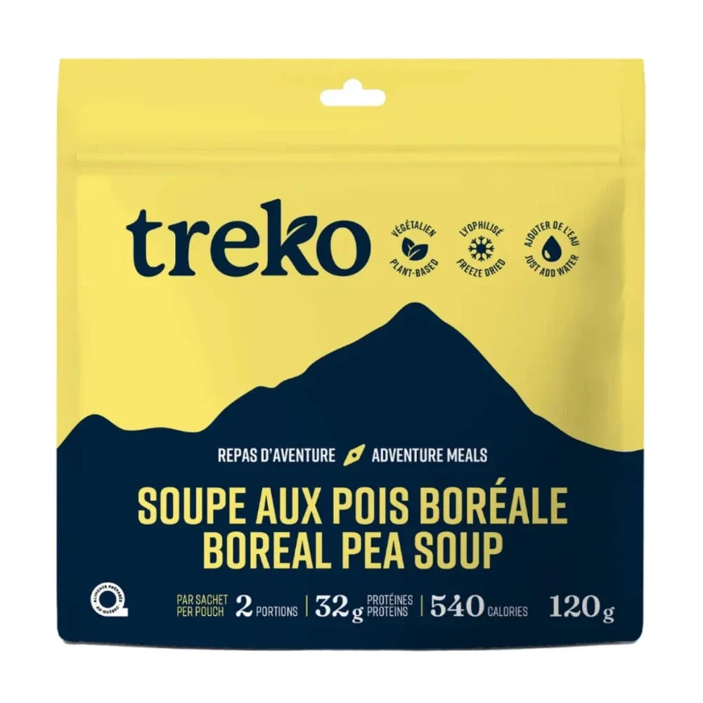 Soupe aux pois boréale de Treko