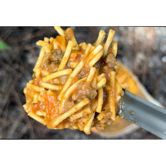Spaghetti sauce à la viande de Foundation Outdoors - Pagaie Québec