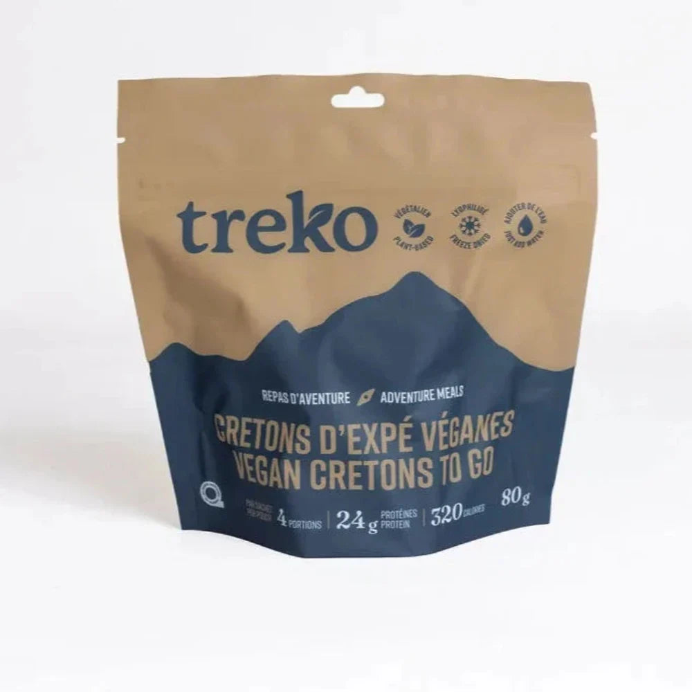 Cretons d'expé véganes de Treko