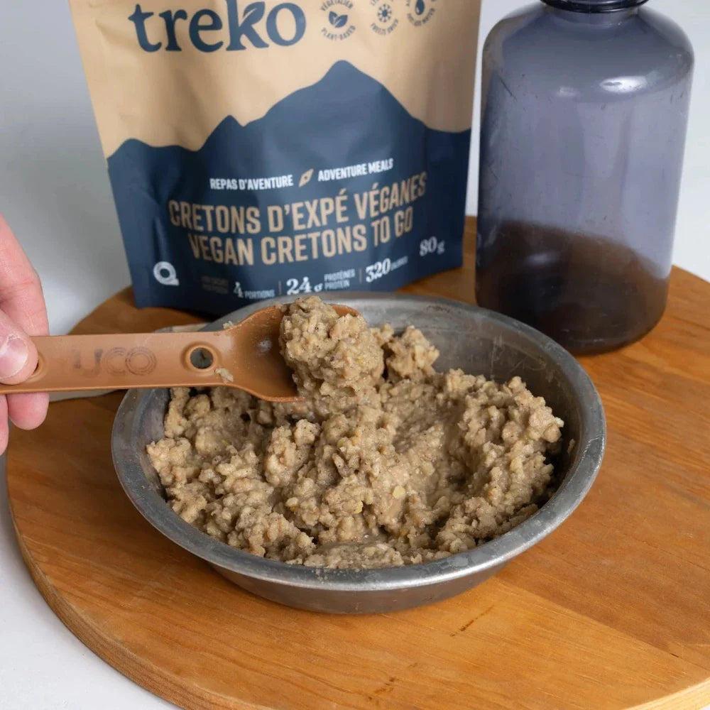 Cretons d'expé véganes de Treko