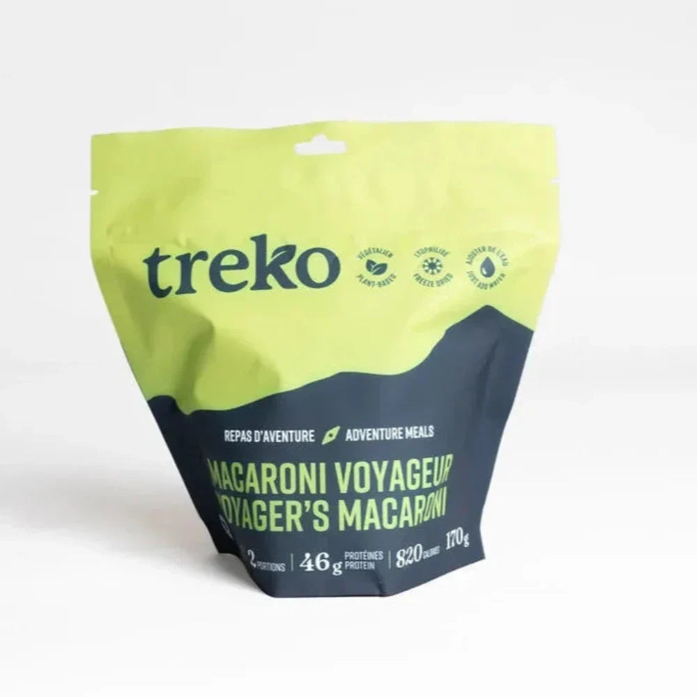 Macaroni voyageur de Treko