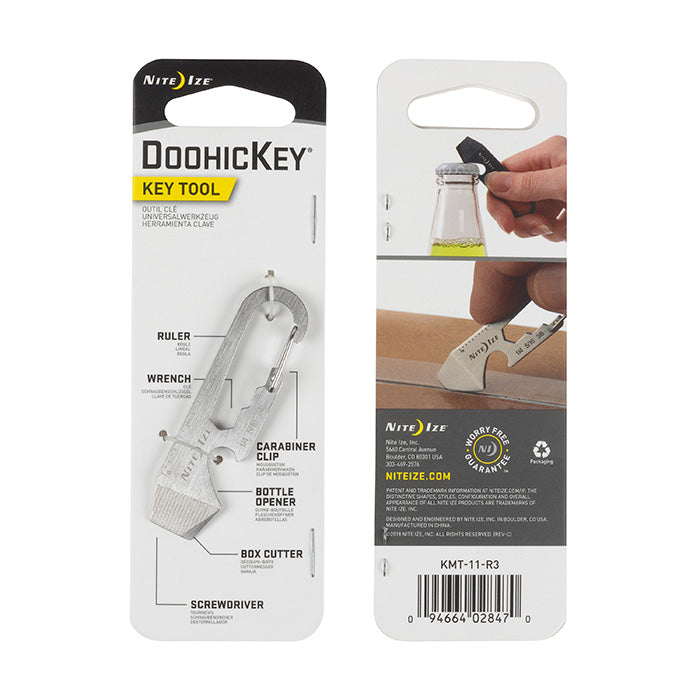 Outil de porte-clés Doohickey Key Tool inox de Nite Ize