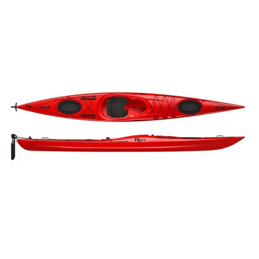 Kayak récréatif Edge 14.5 de Riot - Pagaie Québec