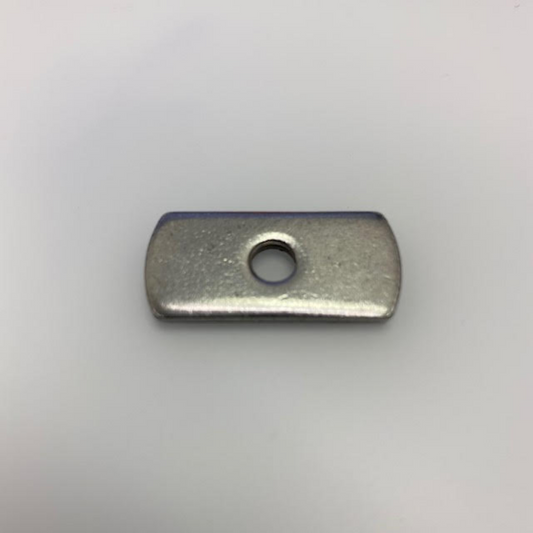 Stainless steel plate M6 (rail de siège) pour kayaks Mako
